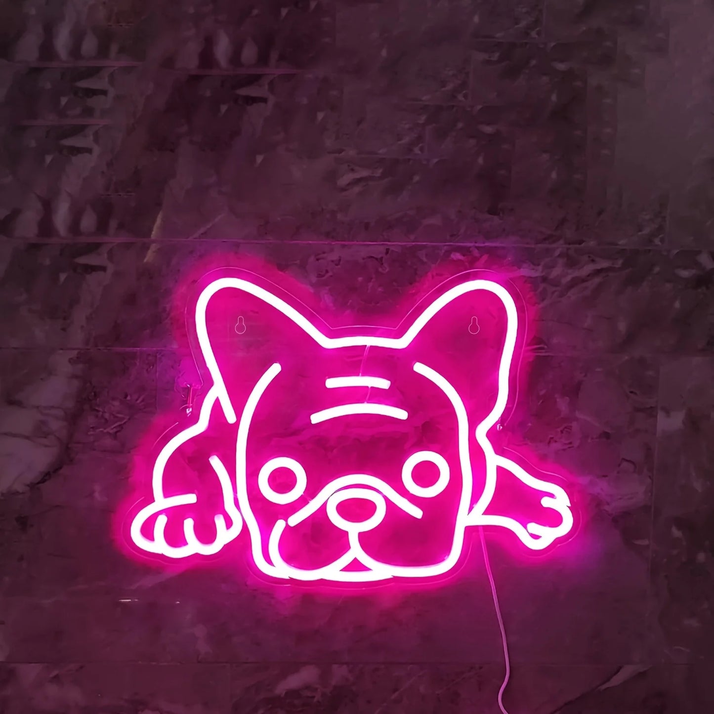 French Bulldog Neon Sign Light