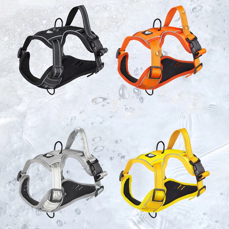 French Bulldog Dog Reflective No Pull Harness