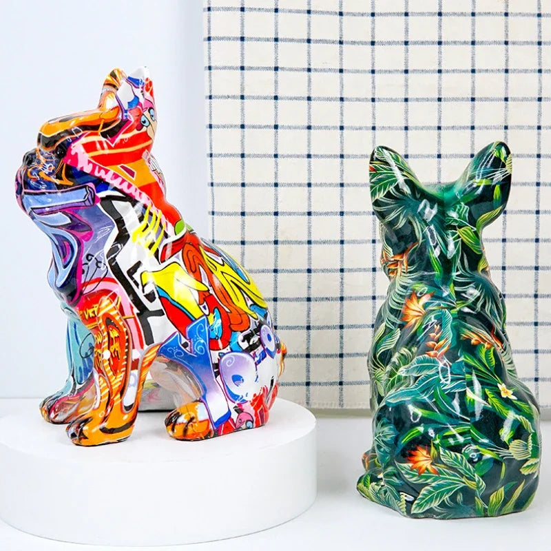 Colourful French Bulldog Home Decorations