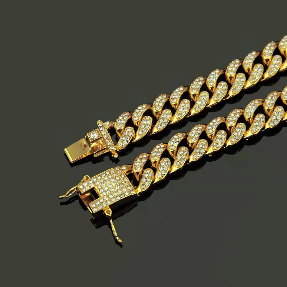 French Bulldog Gold Dog Chain