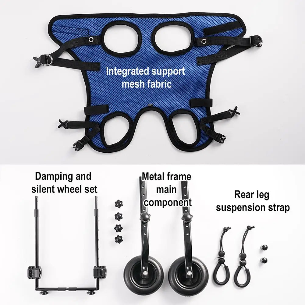 French Bulldog Disability Rehabilitation Aid Adjustable Pet Walk Booster