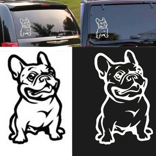 French Bulldog Dog Car Sticker Strong Adhesive