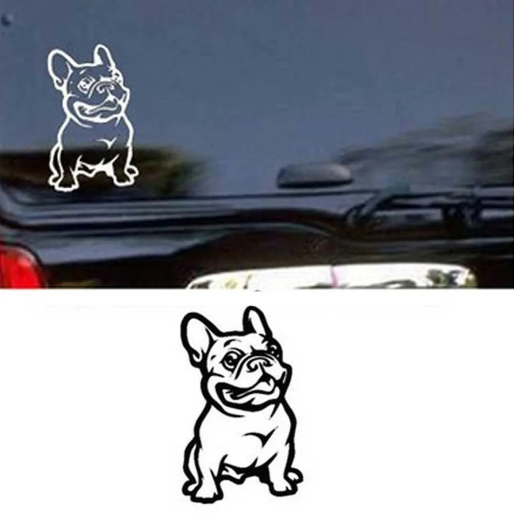 French Bulldog Dog Car Sticker Strong Adhesive