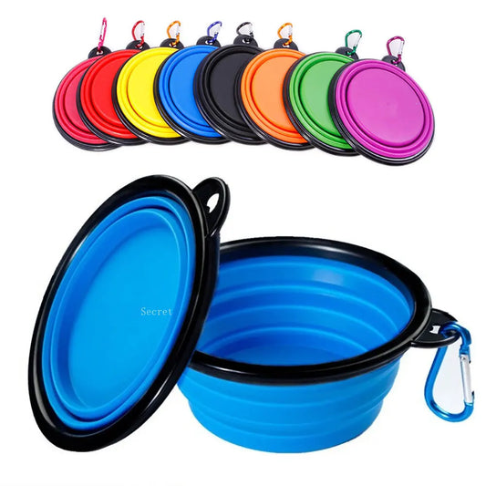 Foldable Single Dog Bowl