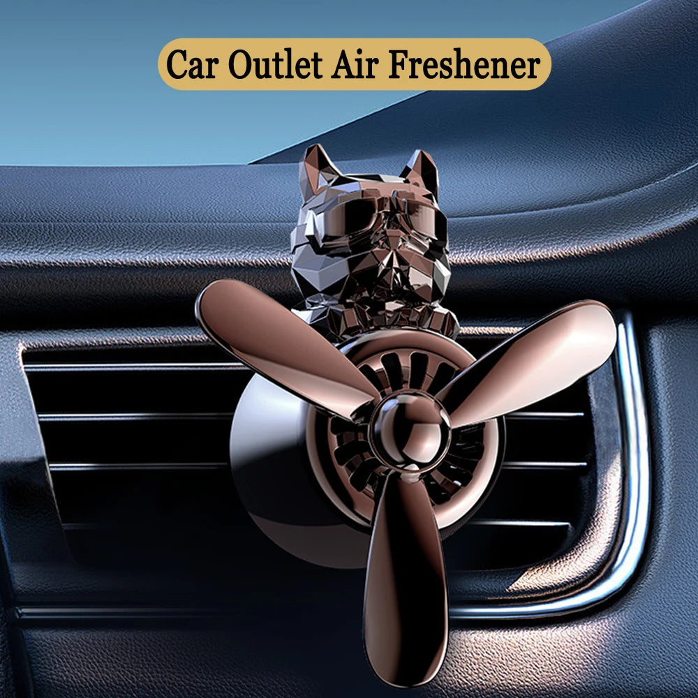 French Bulldog Pilot Car Air Freshener