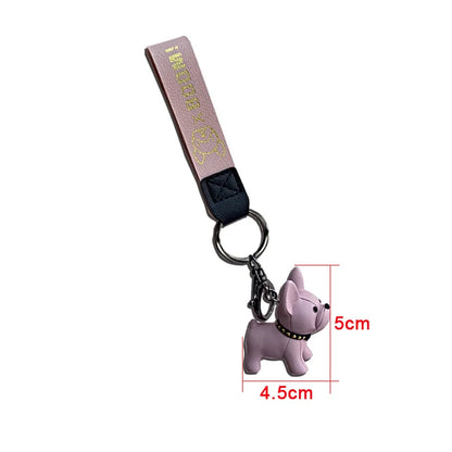 New Cartoon French Bulldog Dog Key chain