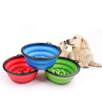 Anti-choke Foldable Bowl French Bulldog