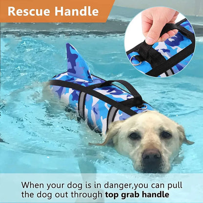 French Bulldog Shark Fin Life Jacket