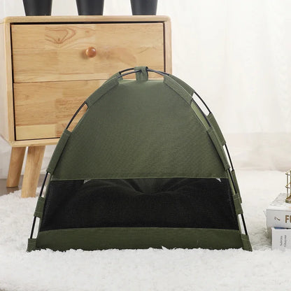 Dog Bed Tent with Cushion For Your Frenchie