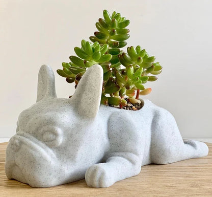 French Bulldog Planter