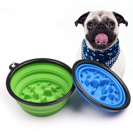 Anti-choke Foldable Bowl French Bulldog