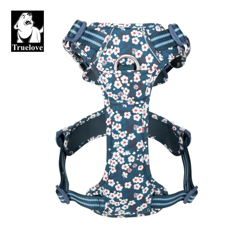 Floral Pattern Adjustable Harness