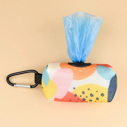 Print Cute Design Pet Poop Bag Holder Dispenser