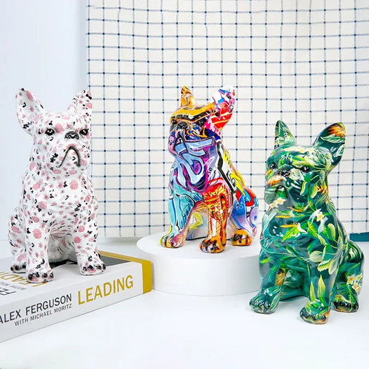 Colourful French Bulldog Home Decorations