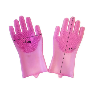 Dog Brush and Massage Gloves