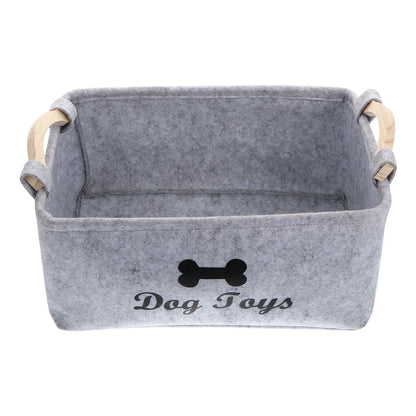 Dog Toy Storage Basket