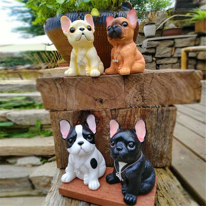 French Bulldog Sculpture Ornaments