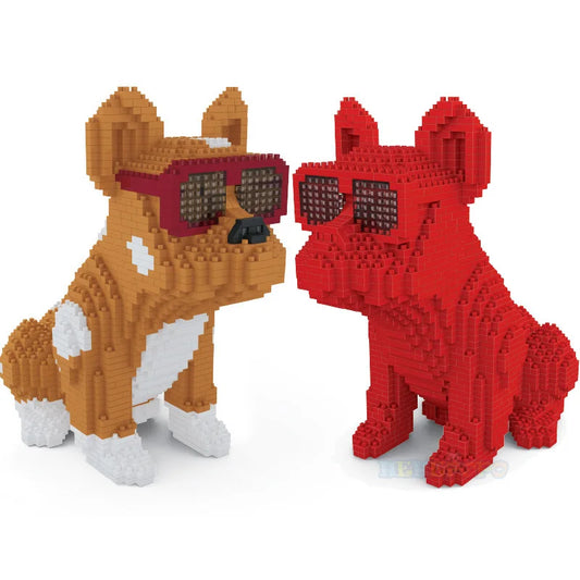 French Bull Dog Building Block