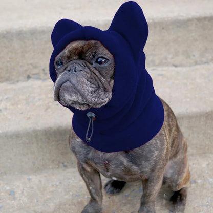 Cute French Bulldog Fleece Adjustable Winter Hat