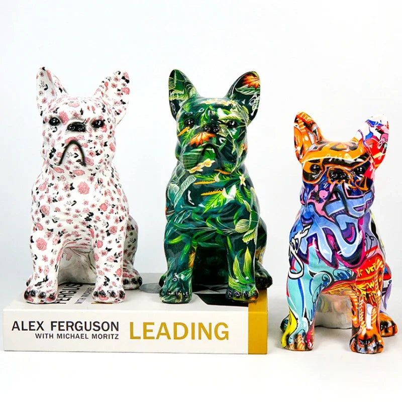 Colourful French Bulldog Home Decorations