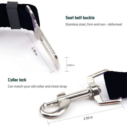 Adjustable Dog Car Seat Belt