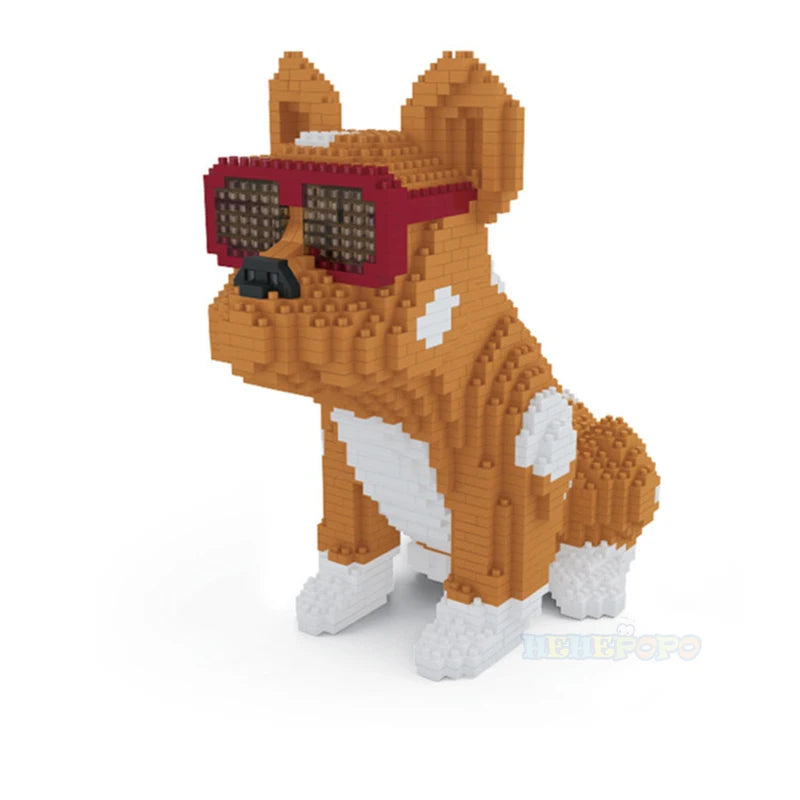 French Bull Dog Building Block