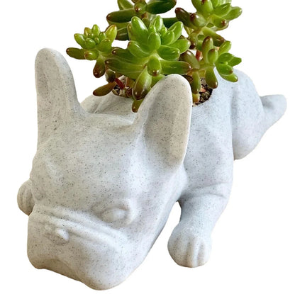 French Bulldog Planter