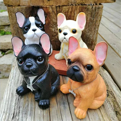 French Bulldog Sculpture Ornaments