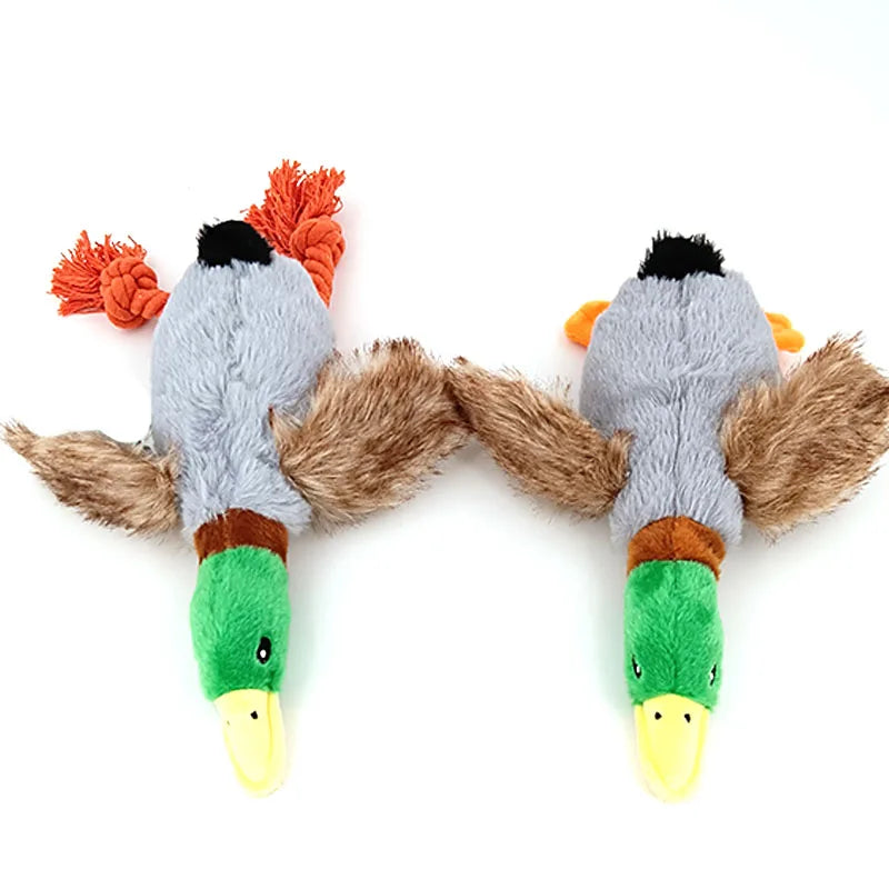 Honky And Squeaky Plush Duck Toy