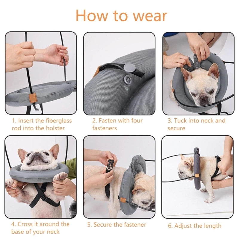 Blind Dog Harness Guiding Device