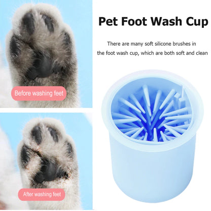 Dog Paw Cleaner Cup Portable Pet Foot Washer