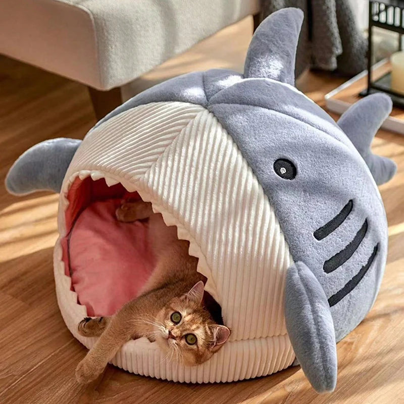 Shark Design Dog Bed