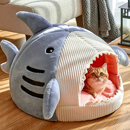 Shark Design Dog Bed