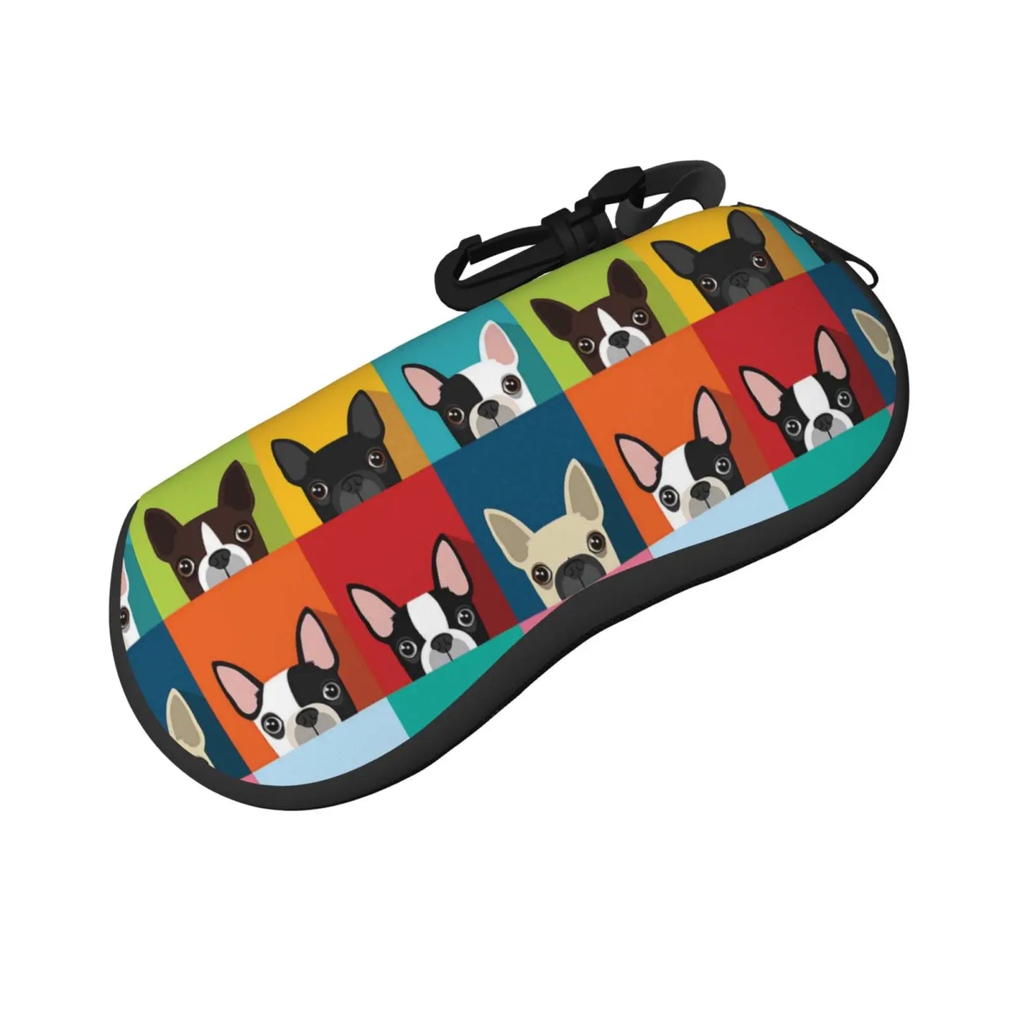 French Bulldog Eyeglass Case