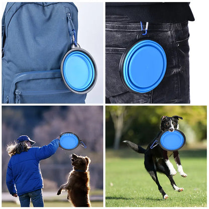 Foldable Single Dog Bowl