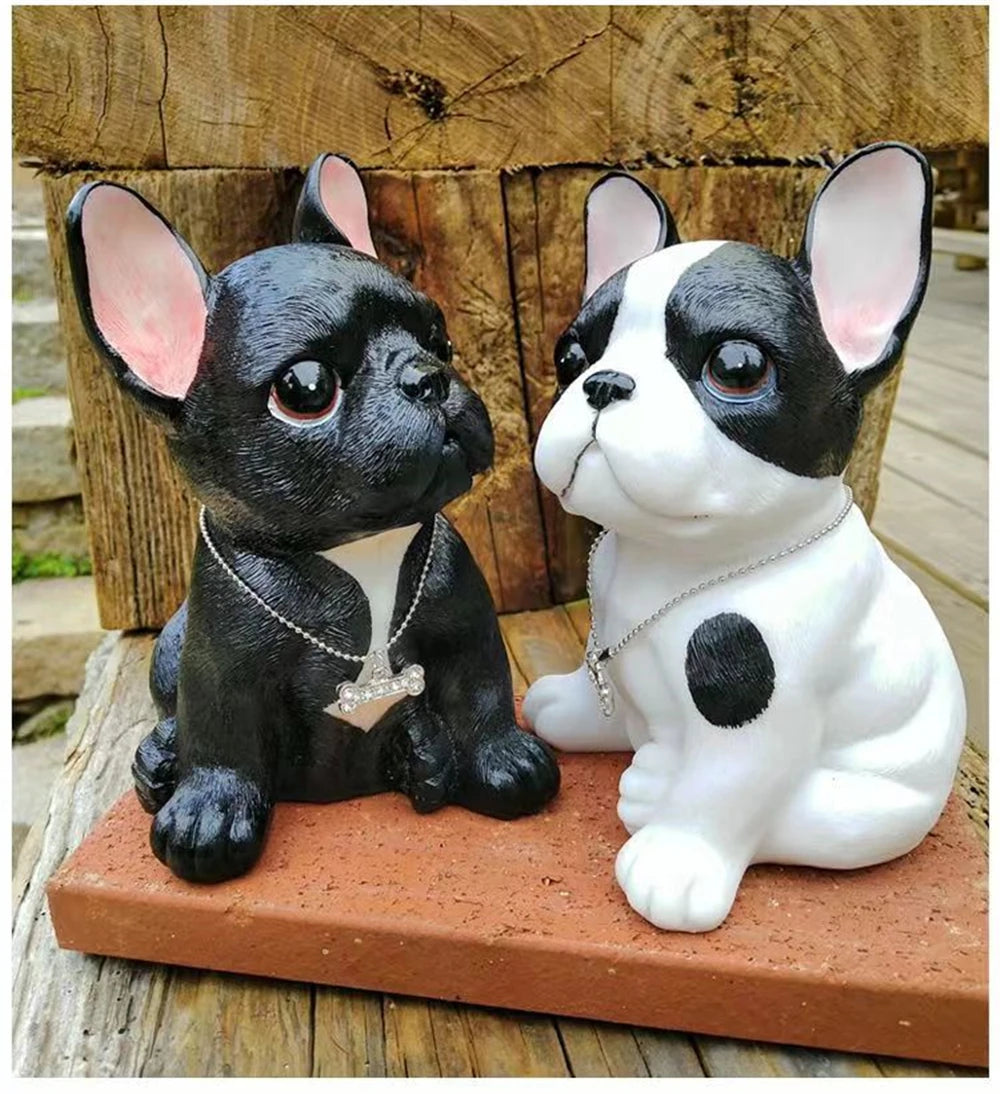 French Bulldog Sculpture Ornaments