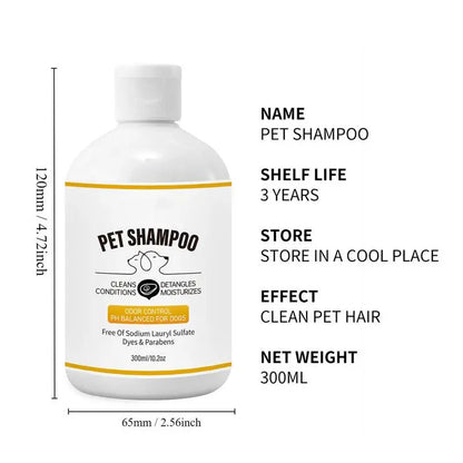 Shampoo For Itchy Skin 300 ml Deodorising Cleaning Conditioner