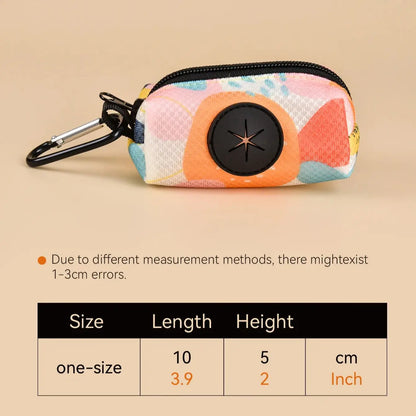 Print Cute Design Pet Poop Bag Holder Dispenser