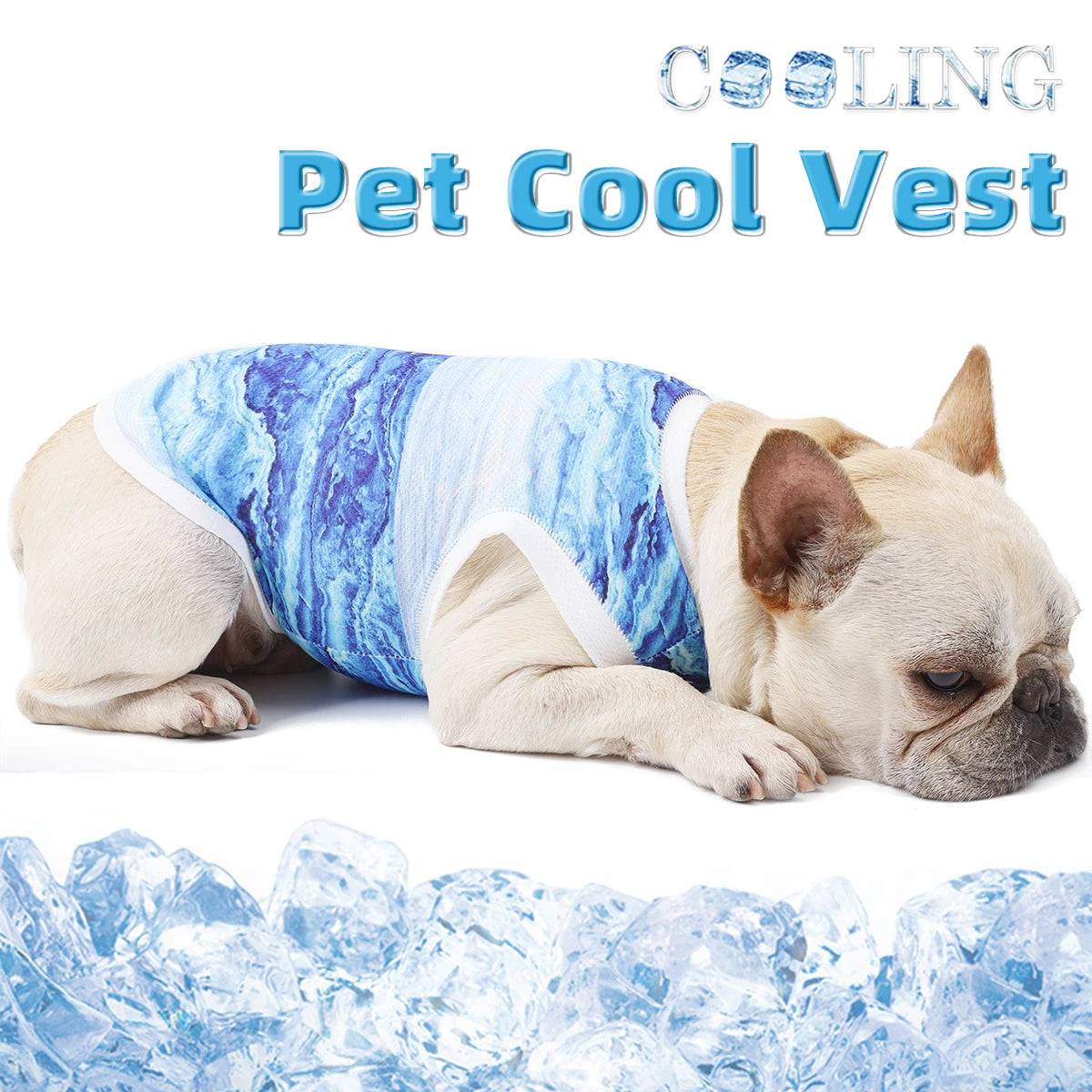 French Bulldog Summer Cooling Vest