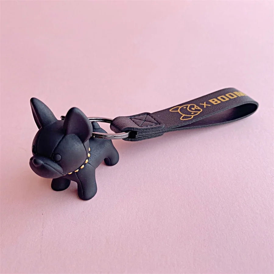 New Cartoon French Bulldog Dog Key chain