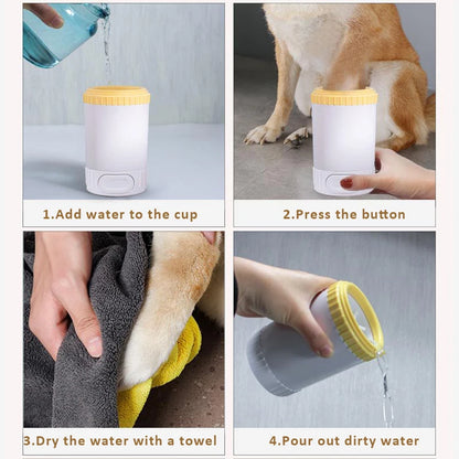 Automatic Dog Foot Washer Cleaner