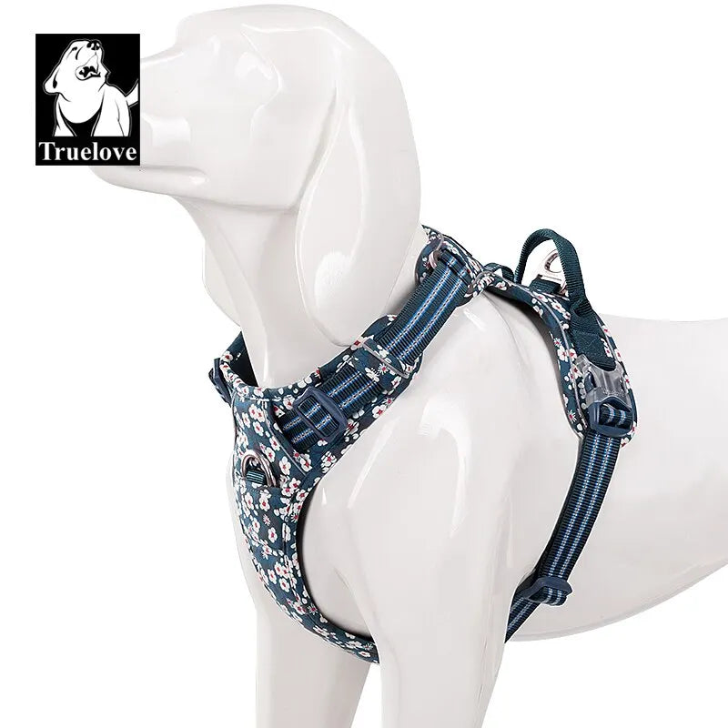 Floral Pattern Adjustable Harness