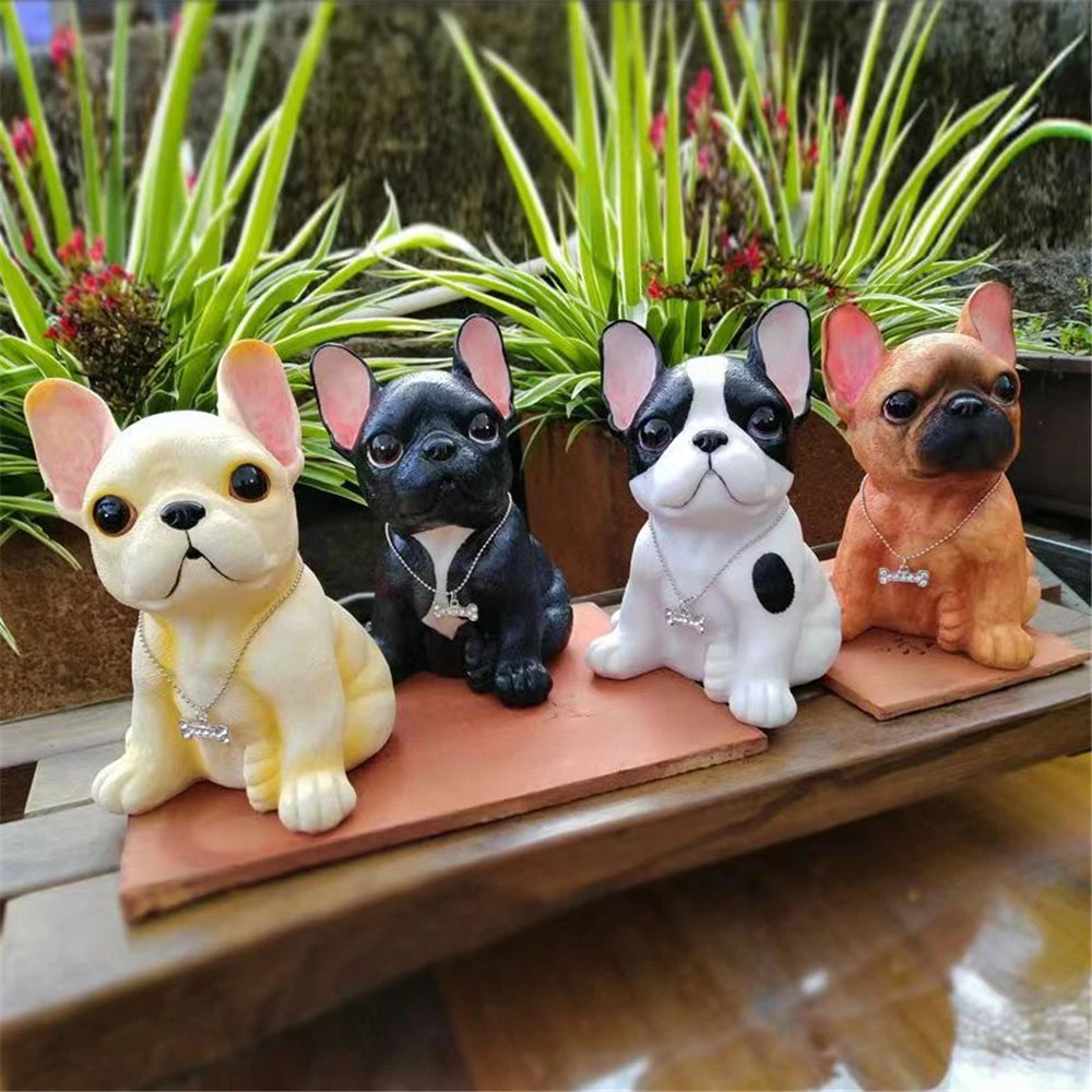 French Bulldog Sculpture Ornaments