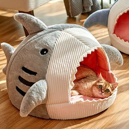 Shark Design Dog Bed