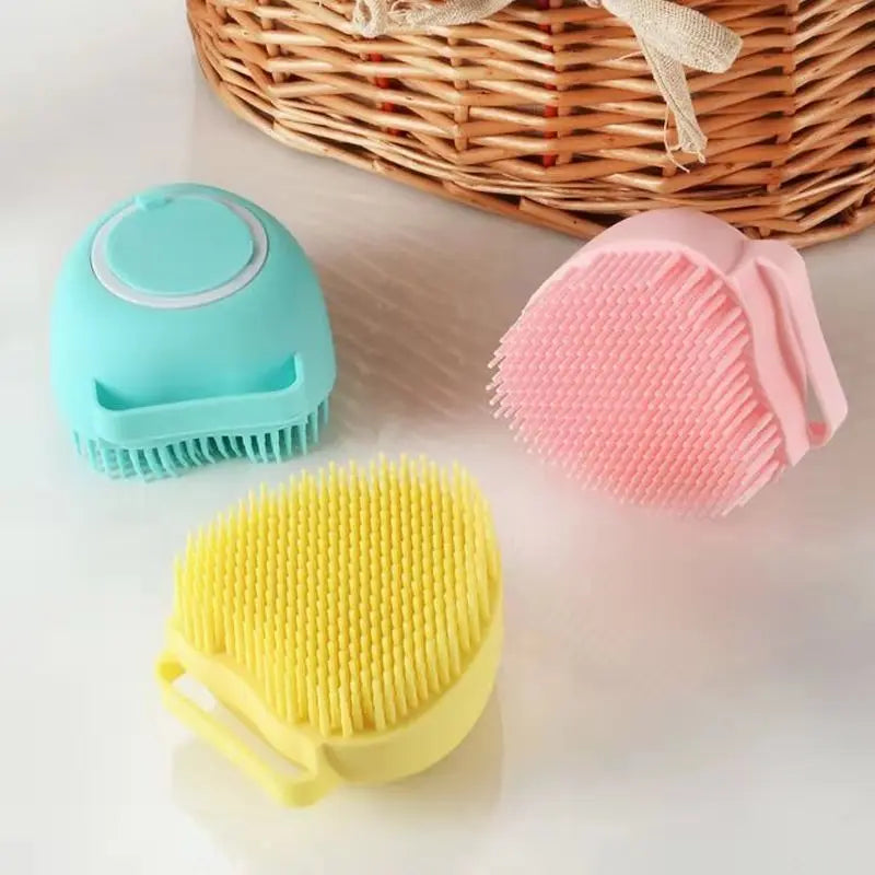 Soft Dog Cleaning Brush