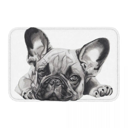 French Bulldog Non-slip Door Mat