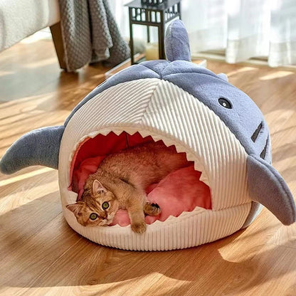 Shark Design Dog Bed