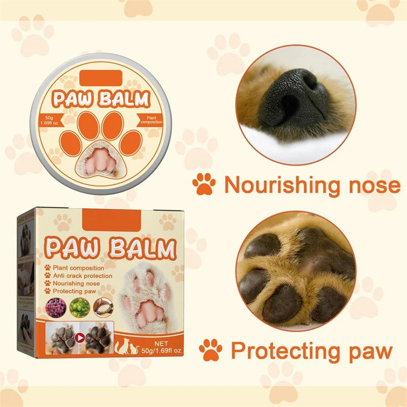 Dog Paw And Nose Balm Moisturising Natural Cream