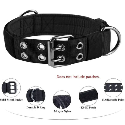 Adjustable Pet Tactical Dog Collar