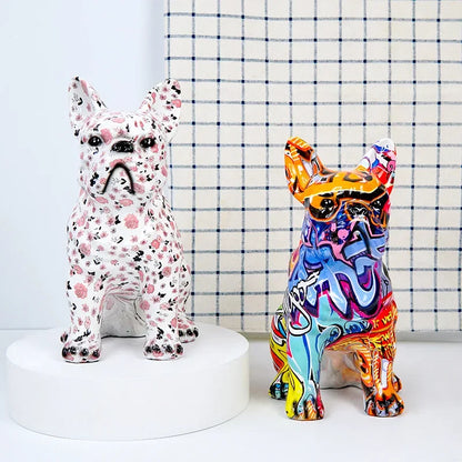 Colourful French Bulldog Home Decorations